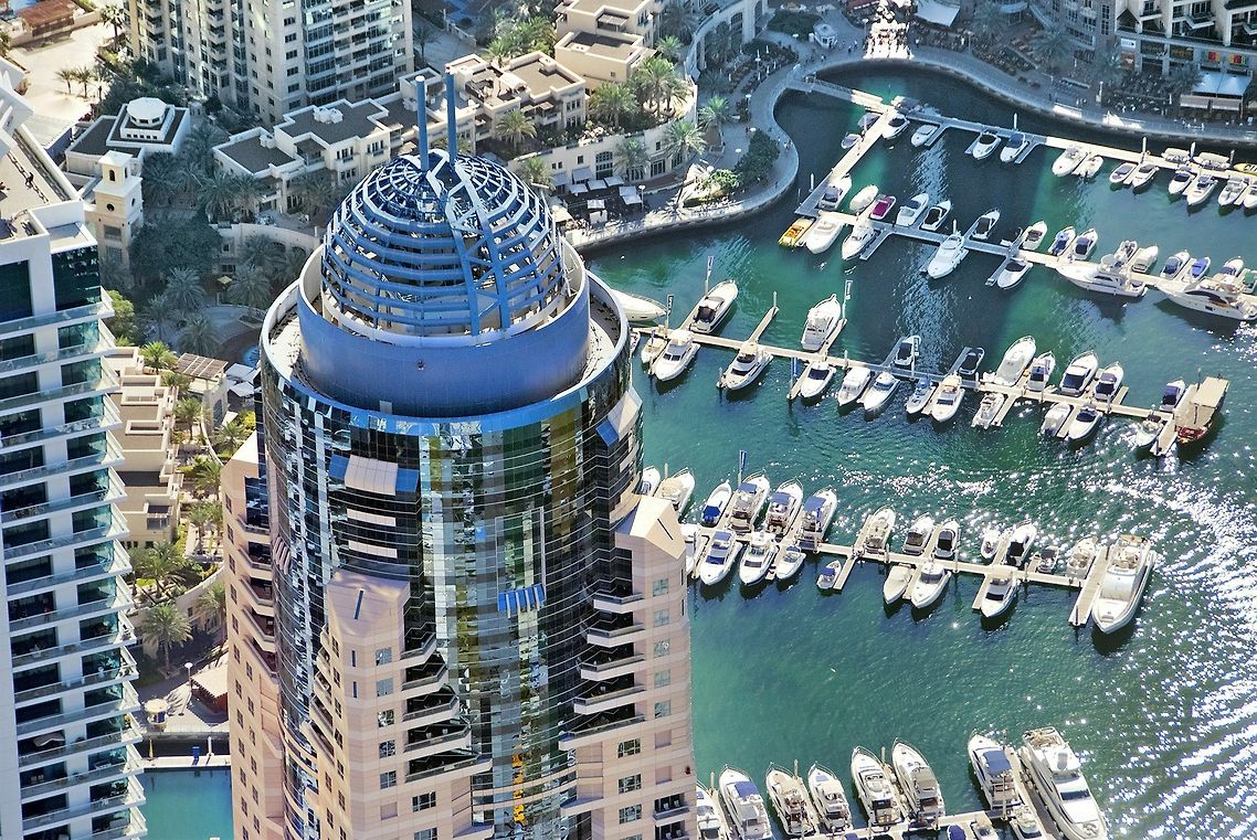 Dubai Marriott Harbour Hotel And Suites Экстерьер фото